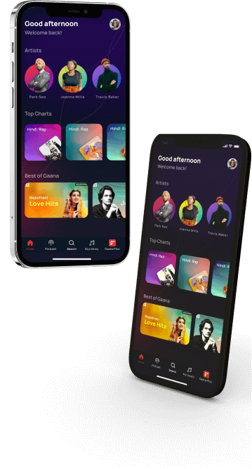 Gaana Mockup