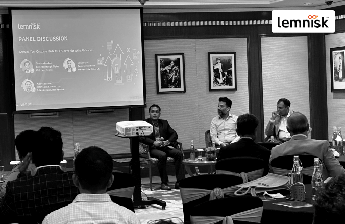 <a href="/1pixel-design-conference/">Team Feelpixel attended exclusive in-person #CustomerDataPlatform Summit in Mumbai on June 8th, 2023.We gained amazing information on  #CDP-led #hyperpersonalization and how it can be used to boost  #marketing ROI. We also got the opportunit.y to interact with leadership teams of BFSI domain and also gained lot of information about Lemnisk CDP product</a>