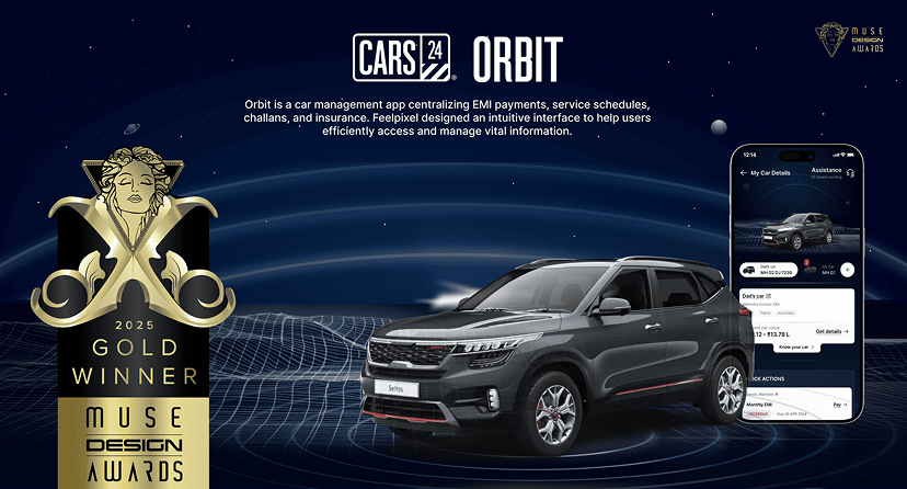 Feelpixel-CARS24 Orbit-Gold award winner-Blog