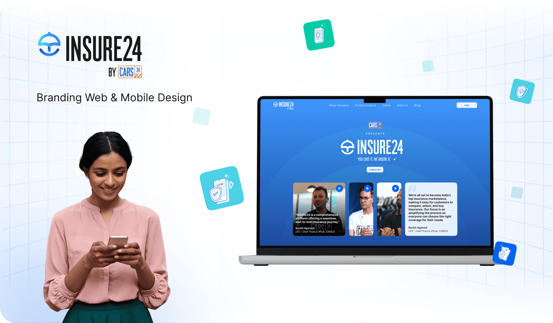 Feelpixel-CARS24 Insure24-Fintech-Web App-Case Study