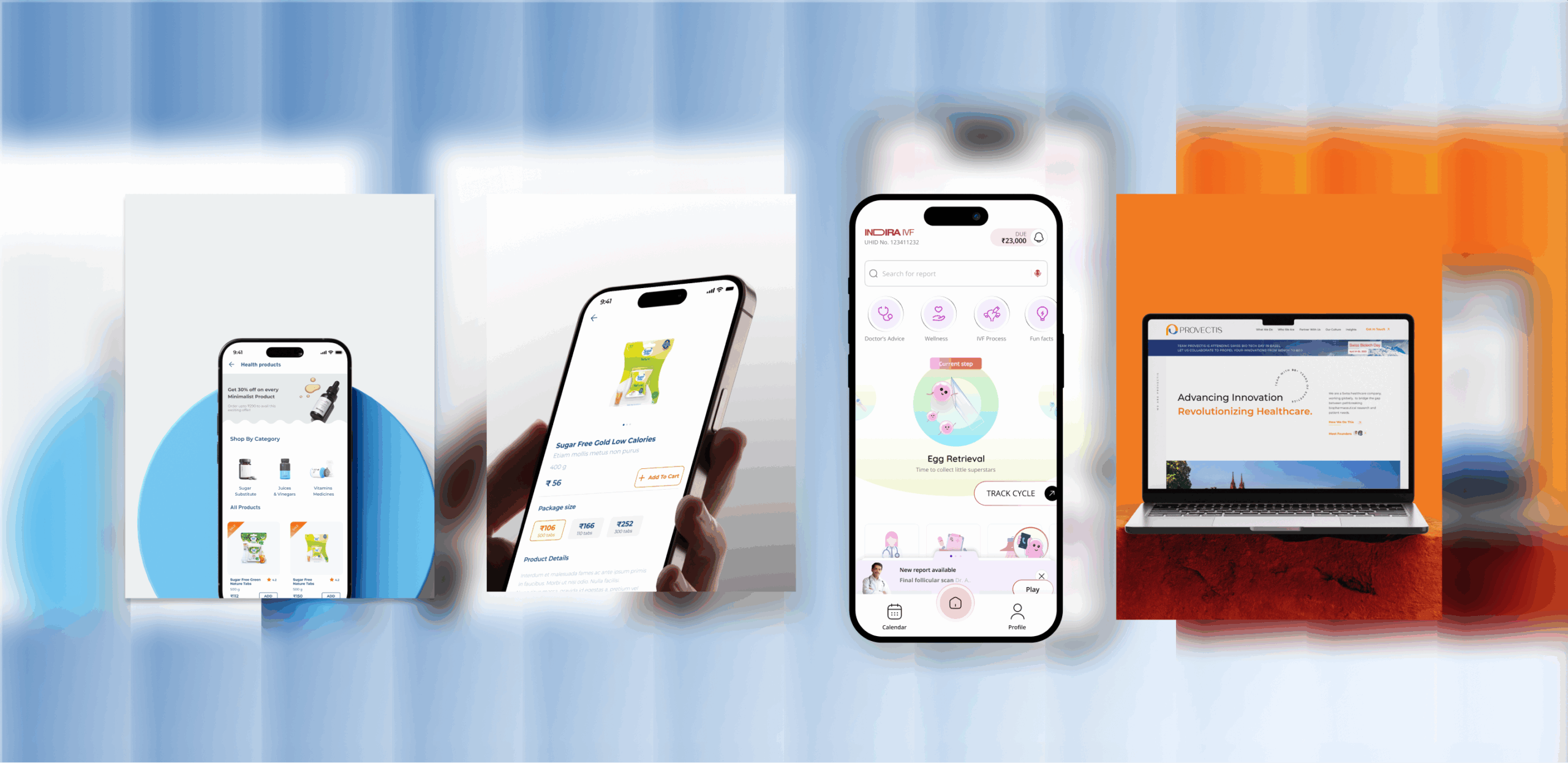 Feelpixel healthcare projects